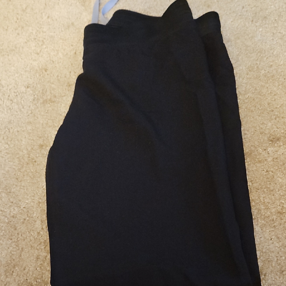 Figs Womens Livingston Scrub Pants Black Medium Petite